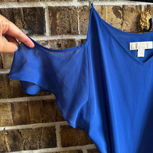 Michael Kors Cobalt Blue Mini Dress - Picture 4 of 7